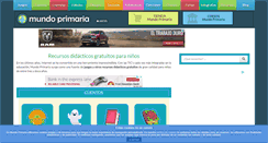 Desktop Screenshot of mundoprimaria.com